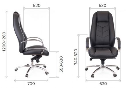 Кресло Everprof Drift Lux M Кожа Черный Кресло Everprof Drift Lux M Кожа Черный