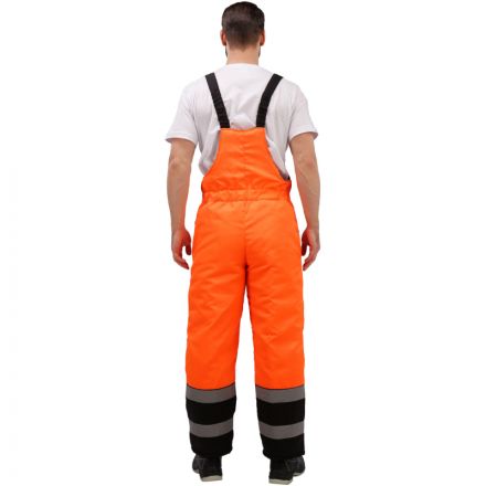 Костюм рабочий зимний муж. зд01-КПК оранж./черн. (р.60-62) 170-176