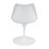 Стул TULIP FASHION CHAIR (mod.109) металл/пластик/PU, 48 x 55 x 81см, белый / красный