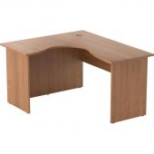 Стол эргономичный Easy One 22/22 левый (1400x1200x740мм) орех new