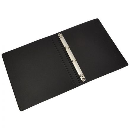 Папка на 4-х кольцах Bantex 40 мм черная до 200 листов