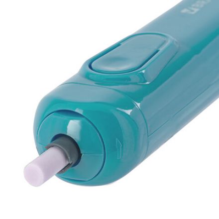 Ластик электрический BRAUBERG "JET", питание от 2 батареек ААА, 8 сменных ластиков, голубой, 229612 Ластик электрический BRAUBERG "JET", питание от 2 батареек ААА, 8 сменных ластиков, голубой, 229612