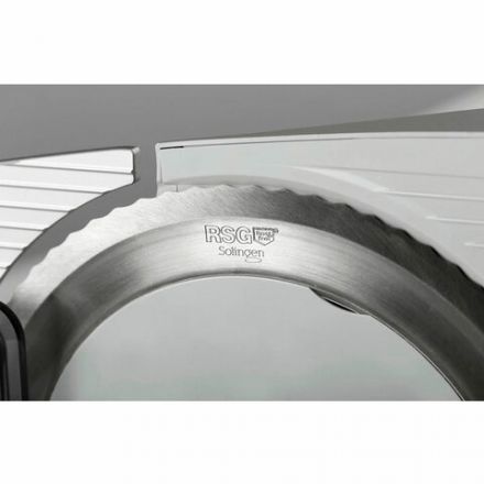 Ломтерезка GORENJE R607A, диаметр ножа 17 см, 110 Вт, диаметр ломтиков 0-15 мм, белый