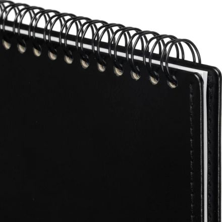 Планинг датированный 2026, черн, 303х150 мм, 120стр, Agenda