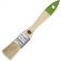 Кисть плоская Сибртех 25 мм, натуральная щетина, дерев. ручка (82261)
