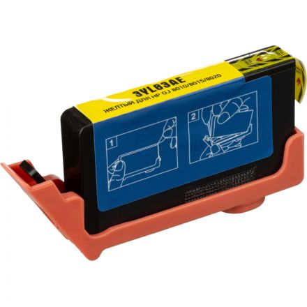 Картридж струйный Комус №912XL 3YL83AE жел.для HP OJ 8010/8015/8020