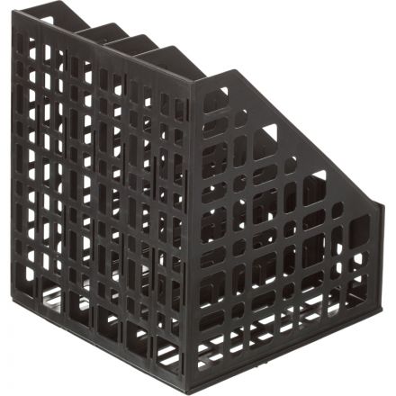 Вертикальный накопитель для бумаг Attache сборный черный