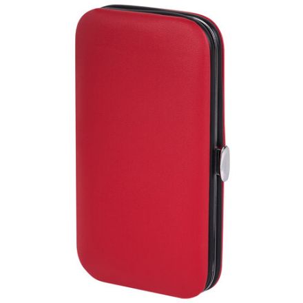 Универсальный набор для маникюра и педикюра 9 в 1 в футляре, MINI, красный, WBZ (ВБЗ), 609493 Универсальный набор для маникюра и педикюра 9 в 1 в футляре, MINI, красный, WBZ (ВБЗ), 609493