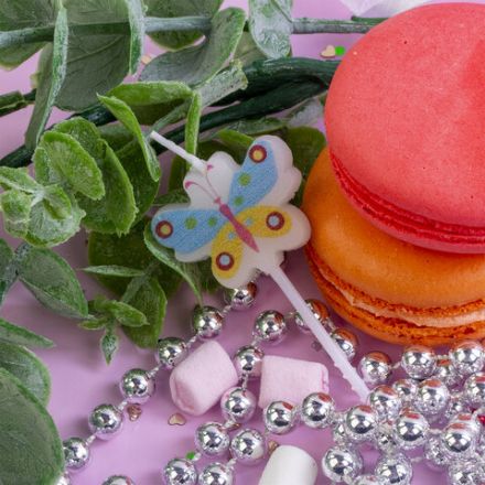 Свечи фигурные для торта на шпажках "Бабочки, божьи коровки", 5 шт, 2,5х3 см, ЗОЛОТАЯ СКАЗКА, 591463 Свечи фигурные для торта на шпажках "Бабочки, божьи коровки", 5 шт, 2,5х3 см, ЗОЛОТАЯ СКАЗКА, 591463