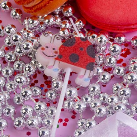 Свечи фигурные для торта на шпажках "Бабочки, божьи коровки", 5 шт, 2,5х3 см, ЗОЛОТАЯ СКАЗКА, 591463 Свечи фигурные для торта на шпажках "Бабочки, божьи коровки", 5 шт, 2,5х3 см, ЗОЛОТАЯ СКАЗКА, 591463