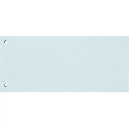 Разделитель листов разделительные полоски Комус, голубые, 100 шт./уп.