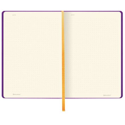 Блокнот А5 (148x218 мм), BRAUBERG "Metropolis Mix", под кожу, 80 л., в точку, сиреневый, 113315 Блокнот А5 (148x218 мм), BRAUBERG "Metropolis Mix", под кожу, 80 л., в точку, сиреневый, 113315