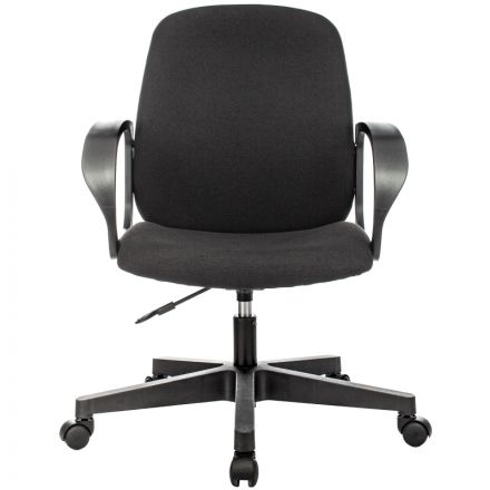 Кресло VB_Echair-330 ТC ткань черный пластик