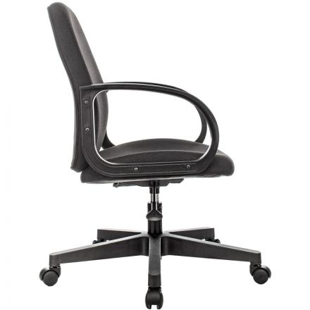Кресло VB_Echair-330 ТC ткань черный пластик