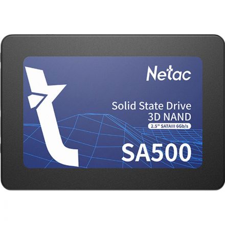 SSD накопитель Netac SSD SA500 512GB 2.5 SATA 3D NAND(NT01SA500-512-S3X) SSD накопитель Netac SSD SA500 512GB 2.5 SATA 3D NAND(NT01SA500-512-S3X)