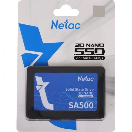SSD накопитель Netac SSD SA500 512GB 2.5 SATA 3D NAND(NT01SA500-512-S3X) SSD накопитель Netac SSD SA500 512GB 2.5 SATA 3D NAND(NT01SA500-512-S3X)