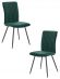 Стул обеденный Monte Carlo  (2 шт. в упаковке) TREND, велюр, Deep Forest (изумруд), 49х51х93 см