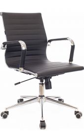 Кресло Everprof Leo T Экокожа Черный