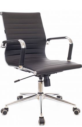Кресло Everprof Leo T Экокожа Черный Кресло Everprof Leo T Экокожа Черный