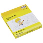 Пластилин классический ГАММА "Юный художник NEW", 10 цветов, 140 г, со стеком, картонная упаковка, 280044 Пластилин классический ГАММА "Юный художник NEW", 10 цветов, 140 г, со стеком, картонная упаковка, 280044