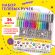 Ручки гелевые ЮНЛАНДИЯ, НАБОР 36 ЦВЕТОВ, узел 1 мм, линия письма 0,5 мм, 144451