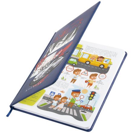 Дневник 1-4 класс 48 л., кожзам (твердая с поролоном), печать, аппликация, ЮНЛАНДИЯ, "Гонка!", 106214