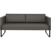 Диван EF_Тренд 3м серый к/з Euroline 995