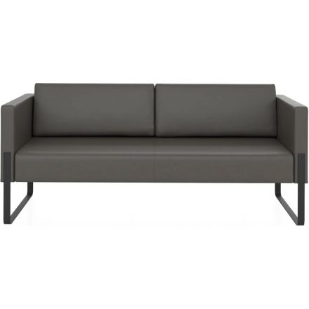 Диван EF_Тренд 3м серый к/з Euroline 995