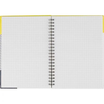 Бизнес-тетрадь Geometriс А5 80л, спираль, тв.перепл, клетка CBA5-80GM