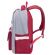 Рюкзак HEIKKI GOODLY (ХЕЙКИ) универсальный, 2 отделения, отделение для ноутбука, серый/красный, 46x33x18 см, 273869