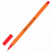 Ручка капиллярная (линер) КРАСНАЯ, BRAUBERG "FINE 040", шестигранная, линия письма 0,4 мм, 144142 Ручка капиллярная (линер) КРАСНАЯ, BRAUBERG "FINE 040", шестигранная, линия письма 0,4 мм, 144142