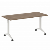 X-Pull Стол складной мобильный X.M-4.7 Дуб аризона/Белый металл 1580*720*753 X-Pull Стол складной мобильный X.M-4.7 Дуб аризона/Белый металл 1580*720*753