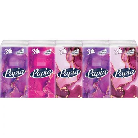 Носовые платочки Papia 3 сл.10лx10 пач/уп