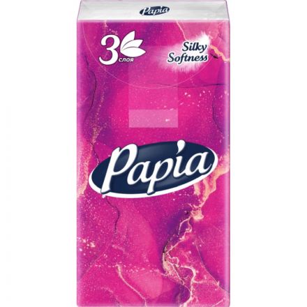 Носовые платочки Papia 3 сл.10лx10 пач/уп