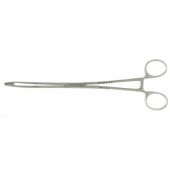 Корнцанг изогнутый  для детей 228мм(щ-20-4) J-18-037