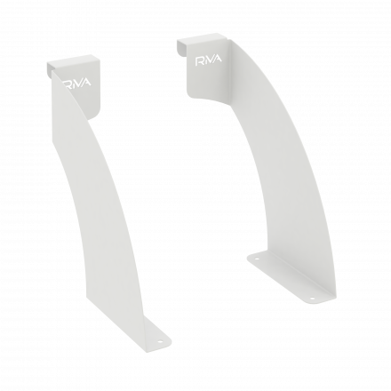 Комплект кронштейнов для полки MAN-41 Белый металл 52*220*200