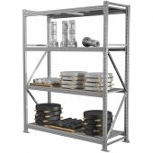 Стеллаж металлический ПРАКТИК_MS Pro   200/180x60/4 полки