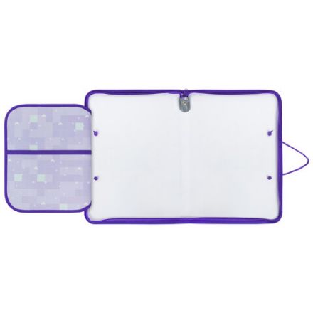 Папка для труда на молнии с ручками ПИФАГОР А4, 1 отделение, пластик, органайзер, "Falling cat", 272226 Папка для труда на молнии с ручками ПИФАГОР А4, 1 отделение, пластик, органайзер, "Falling cat", 272226