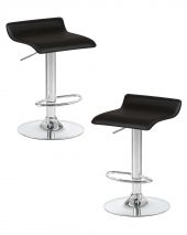 Набор 2 шт Стул барный DOBRIN TOMMY, чёрный