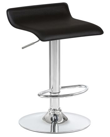 Набор 2 шт Стул барный DOBRIN TOMMY, чёрный