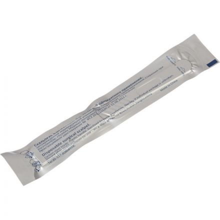 Скальпель стер, лезв.из в/угл.ст. р-21 CERTUS 10шт/уп