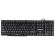 Клавиатура проводная SONNEN KB-7010, USB, 104 клавиши, LED-подсветка, черная, 512653