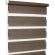 Рулонная штора SKR Ролло день-ночь коричневый 48x170