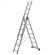 Лестница Алюмет алюминиевая трехсекционная 3x7 5307