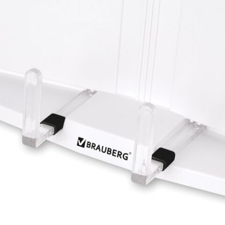 Подставка для книг и учебников BRAUBERG, регулируемый наклон, пластик, белая, 237445 Подставка для книг и учебников BRAUBERG, регулируемый наклон, пластик, белая, 237445