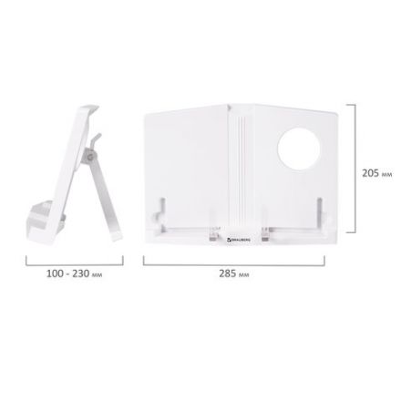 Подставка для книг и учебников BRAUBERG, регулируемый наклон, пластик, белая, 237445 Подставка для книг и учебников BRAUBERG, регулируемый наклон, пластик, белая, 237445