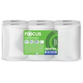 Бумага туалетная 200 м, FOCUS (система Т2) Eco Jumbo, 1 слой, цвет белый, КОМПЛЕКТ 12 рулонов, 5050784