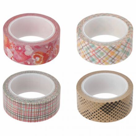 Клейкая WASHI-лента для декора, 15 мм х 5 м, ассорти, в дисплее, рисовая бумага, ОСТРОВ СОКРОВИЩ, 661719 Клейкая WASHI-лента для декора, 15 мм х 5 м, ассорти, в дисплее, рисовая бумага, ОСТРОВ СОКРОВИЩ, 661719