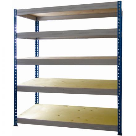 Стеллаж металлический MZ_МКФ18615-2.5  груз. 5 полок 1830х610х2500