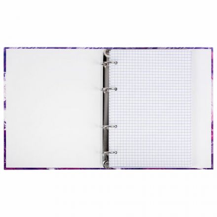 Тетрадь на кольцах А5 165х215 мм, 120 листов, твердый картон, клетка, BRAUBERG, "Blur", 404714 Тетрадь на кольцах А5 165х215 мм, 120 листов, твердый картон, клетка, BRAUBERG, "Blur", 404714